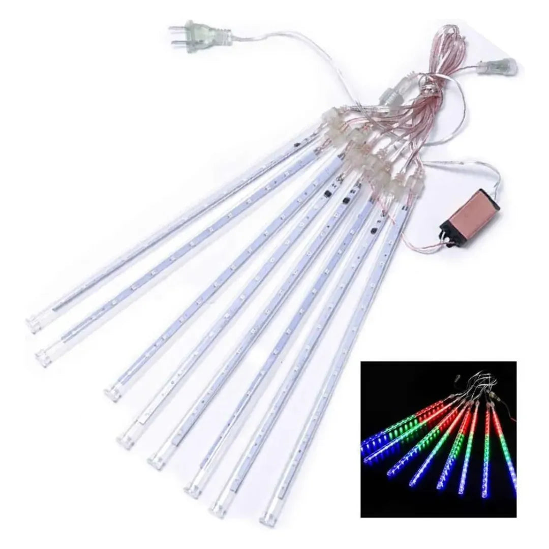 LUCES LED DE LLUVIA DE METEORITOS