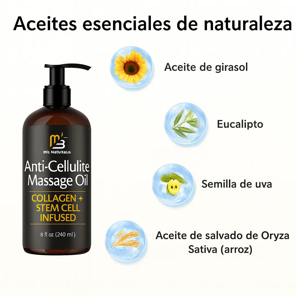 Transforma tu piel con el Aceite Anticelulítico Natural