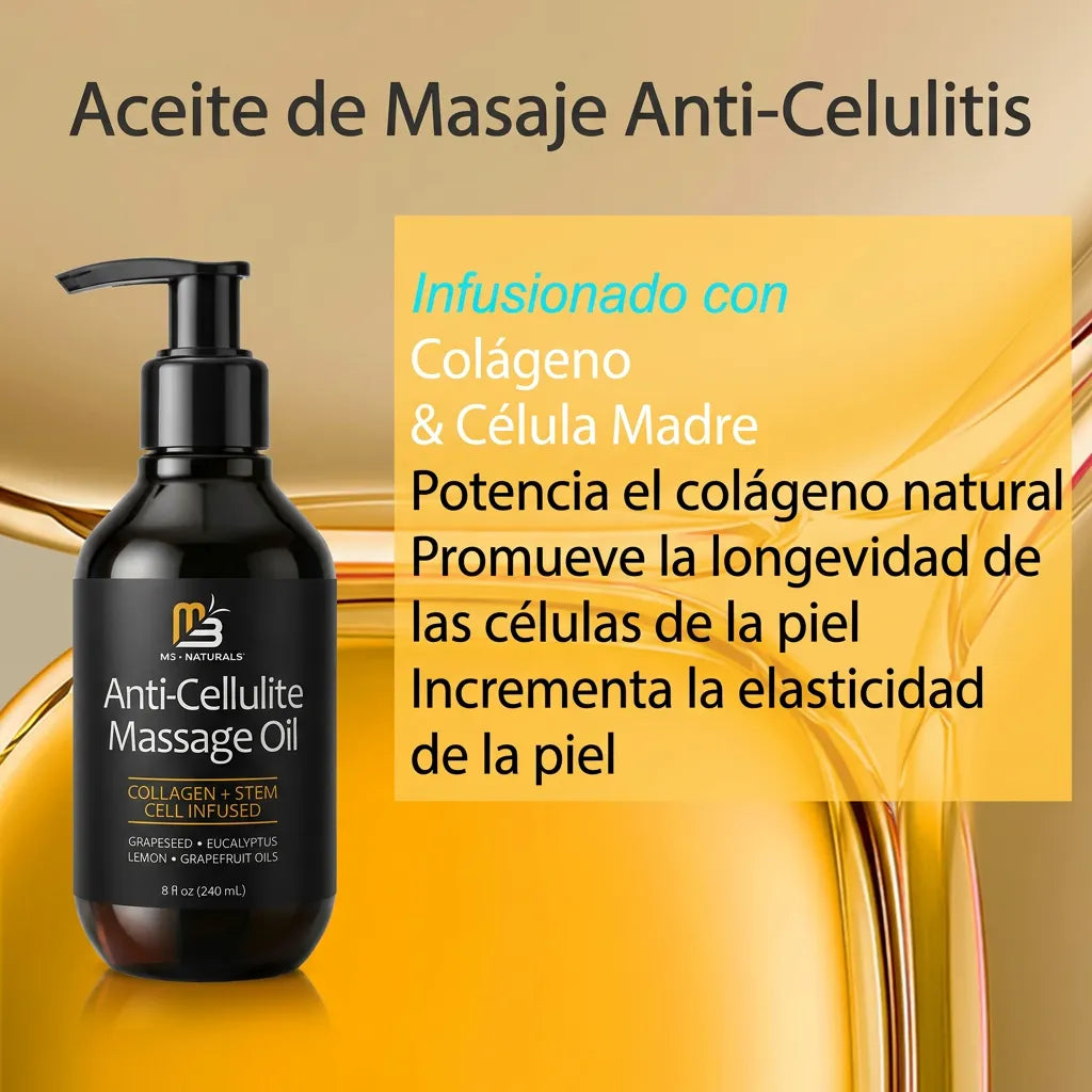 M3 Naturals® Tu Piel Más Firme, Suave y Sin Celulitis En Semanas