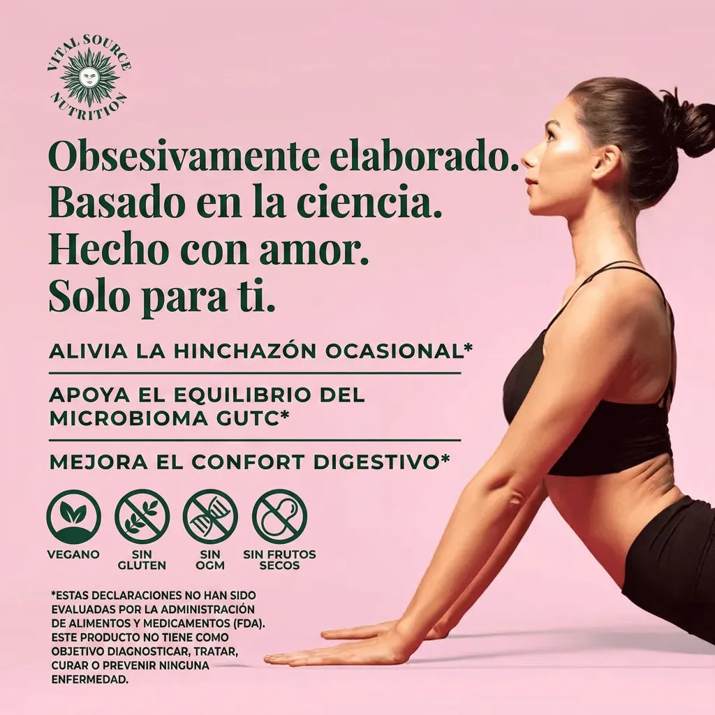 Cápsulas AiRi™ Alivio Digestivo, Control de Hinchazón Abdominal y Gases