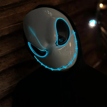 MASCARA JACK LUZ NEON HALLOWEEN