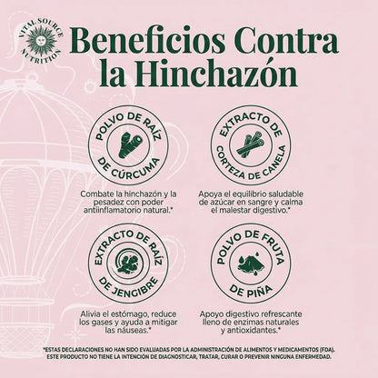 Cápsulas AiRi™ Alivio Digestivo, Control de Hinchazón Abdominal y Gases