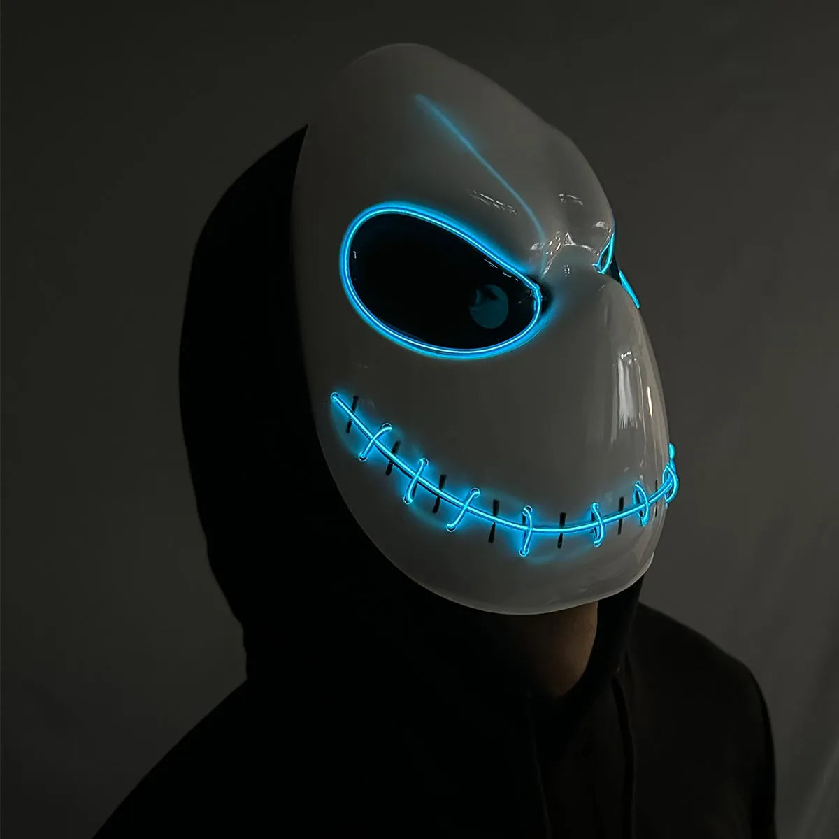 MASCARA JACK LUZ NEON HALLOWEEN