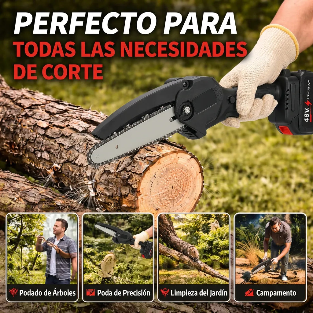 Mini Moto Sierra Eléctrica Inalámbrica