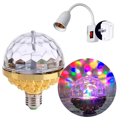 Ambiente de fiesta con la Bola Mágica de Luces LED Giratorio 360°
