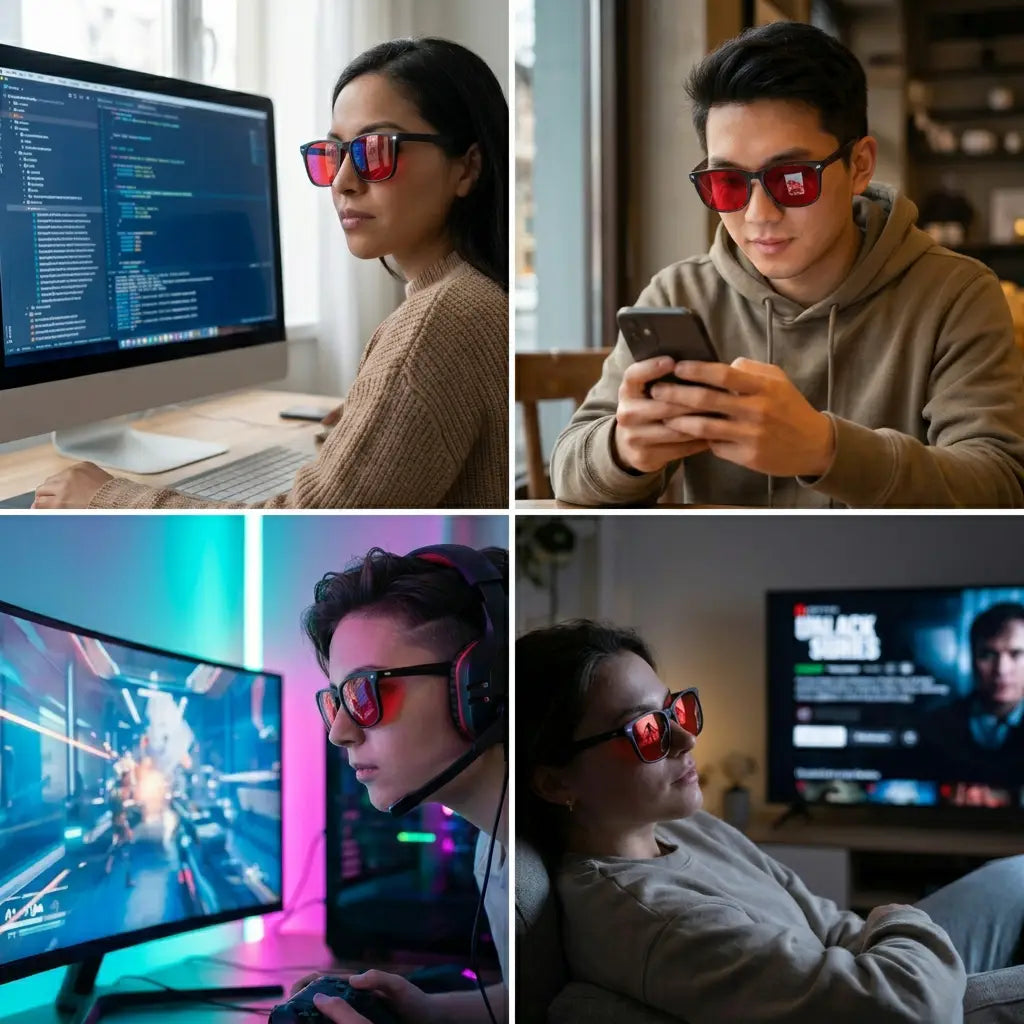 TIJN™ Gafas con Bloqueo de Luz Azul
