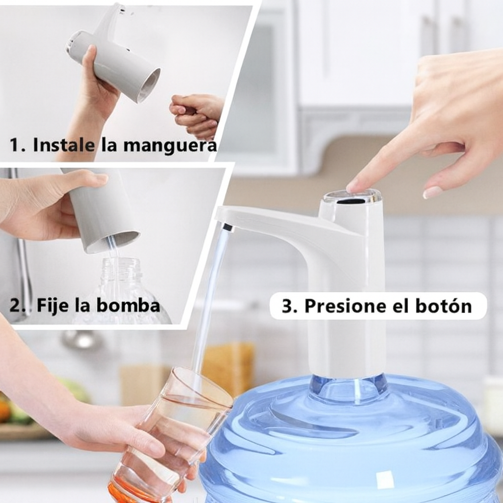 ¡BOMBA DISPENSADORA DE AGUA AUTOMÁTICA! +  ¡ENVÍO GRATIS!