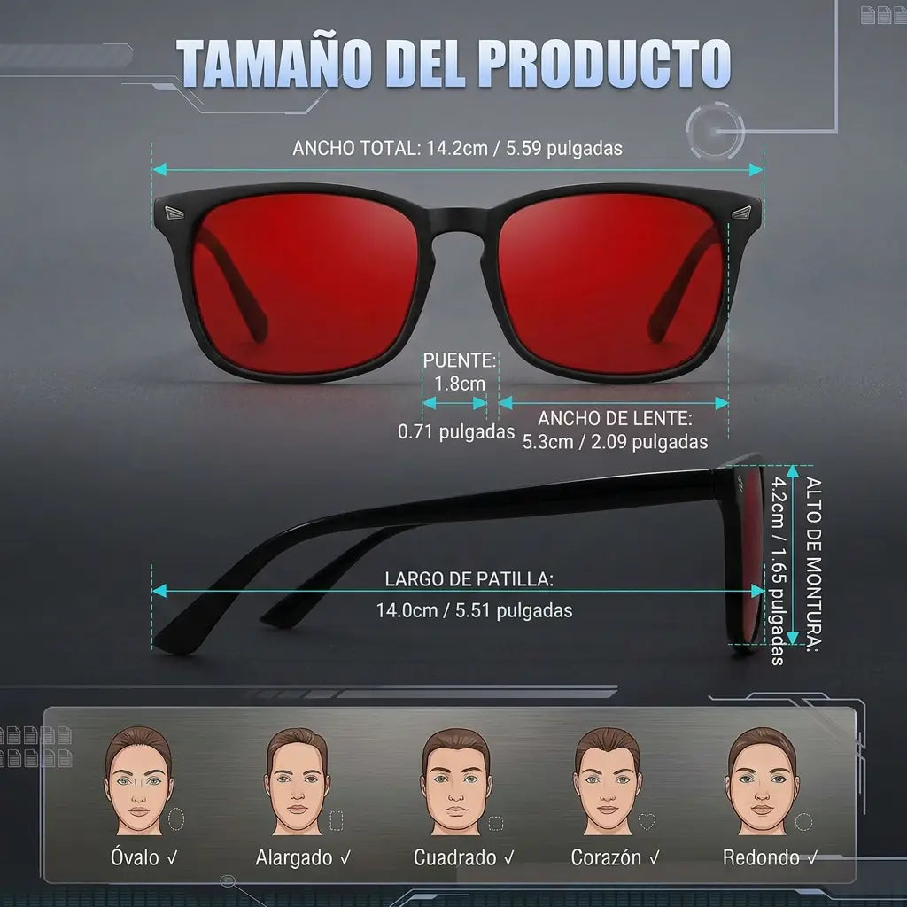 TIJN™ Gafas con Bloqueo de Luz Azul