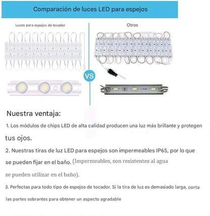 Luces Led Para Espejo - OFERTA 2X1