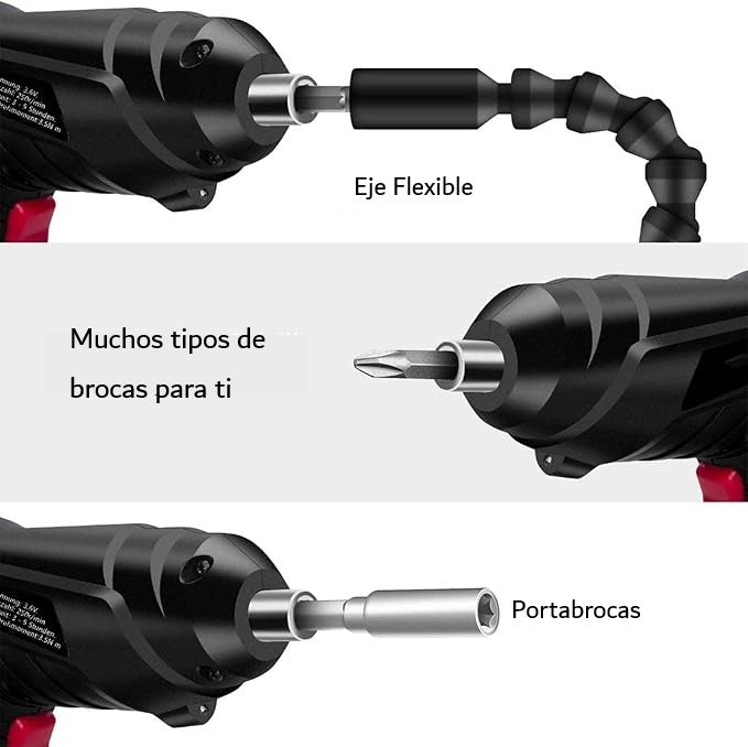 ¡DESTORNILLADOR ELÉCTRICO! + ¡ENVÍO GRATIS!