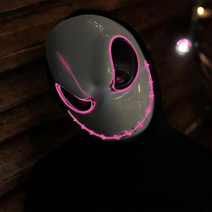MASCARA JACK LUZ NEON HALLOWEEN
