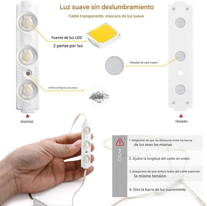 Luces Led Para Espejo - OFERTA 2X1