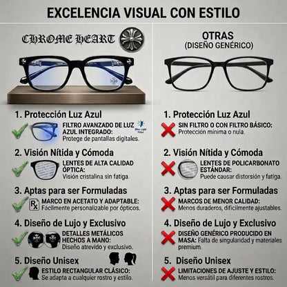 Gafas Chrome Heart™ ¡Eleva tu estilo!
