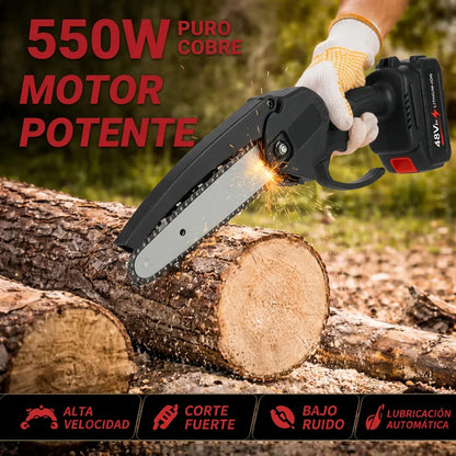 Mini Moto Sierra Eléctrica Inalámbrica