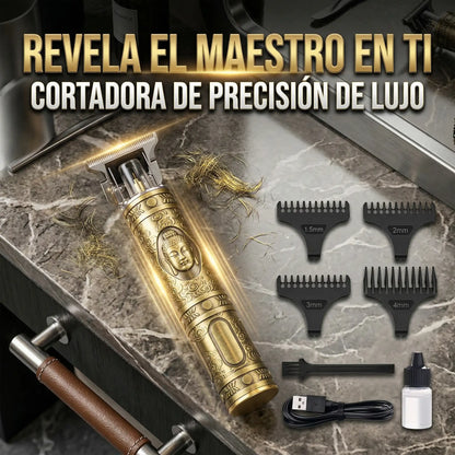 Patillera Profesional Buda® Corte Preciso para Barba, Bigote, Patillas y Cabello