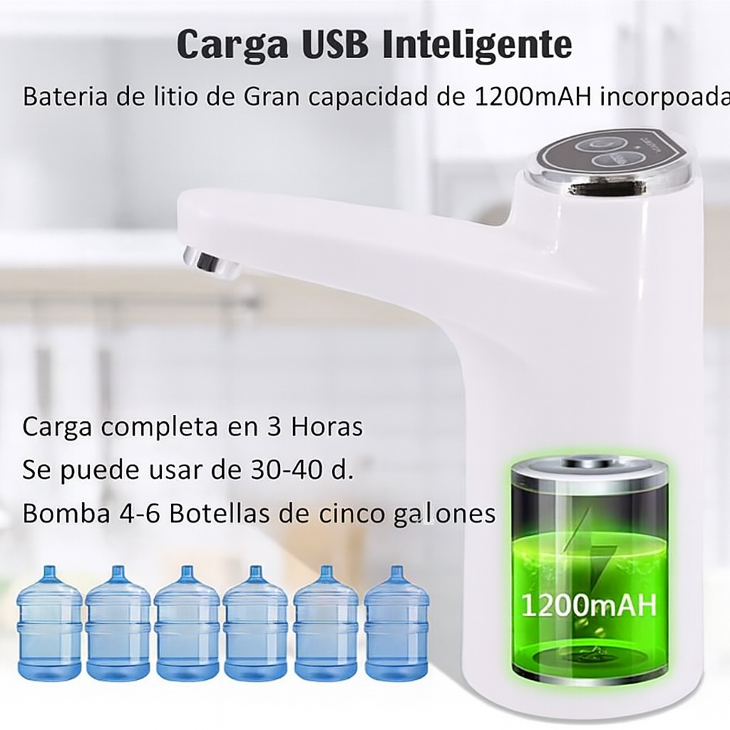 ¡BOMBA DISPENSADORA DE AGUA AUTOMÁTICA! +  ¡ENVÍO GRATIS!