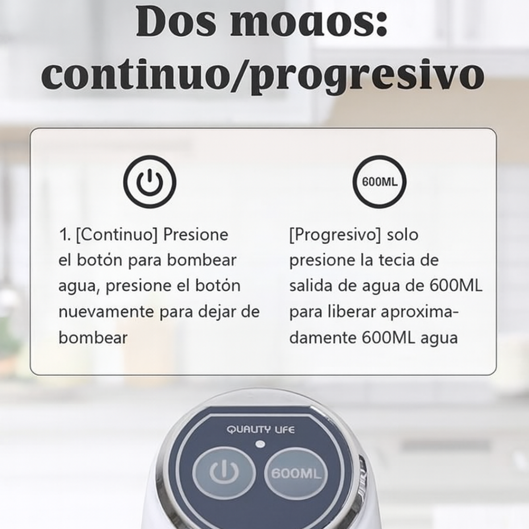 ¡BOMBA DISPENSADORA DE AGUA AUTOMÁTICA! +  ¡ENVÍO GRATIS!