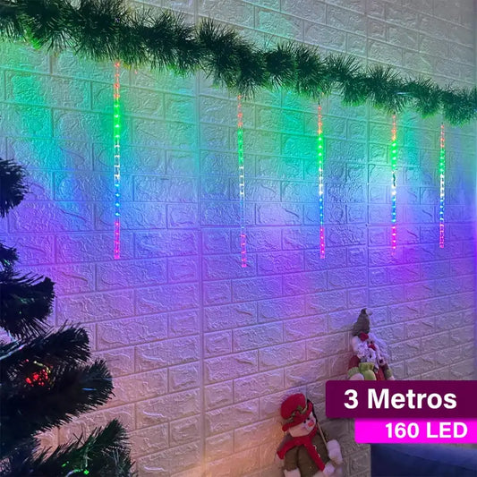 Luces Led Luvia de Meteoritos | 3.2 Metros de Ancho y 50CM de Largo