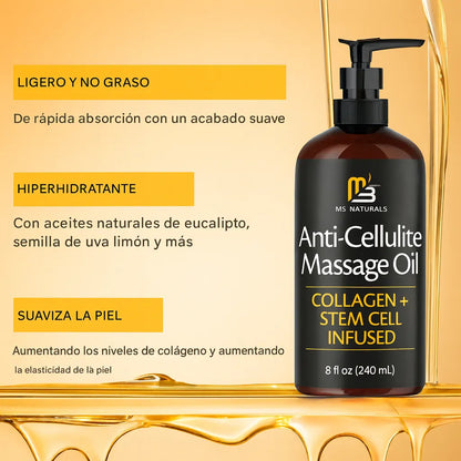 Transforma tu piel con el  Aceite Anticelulítico Natural