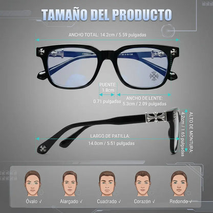 Gafas Chrome Heart™ ¡Eleva tu estilo!