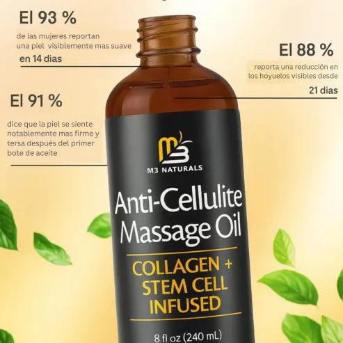 Transforma tu piel con el  Aceite Anticelulítico Natural