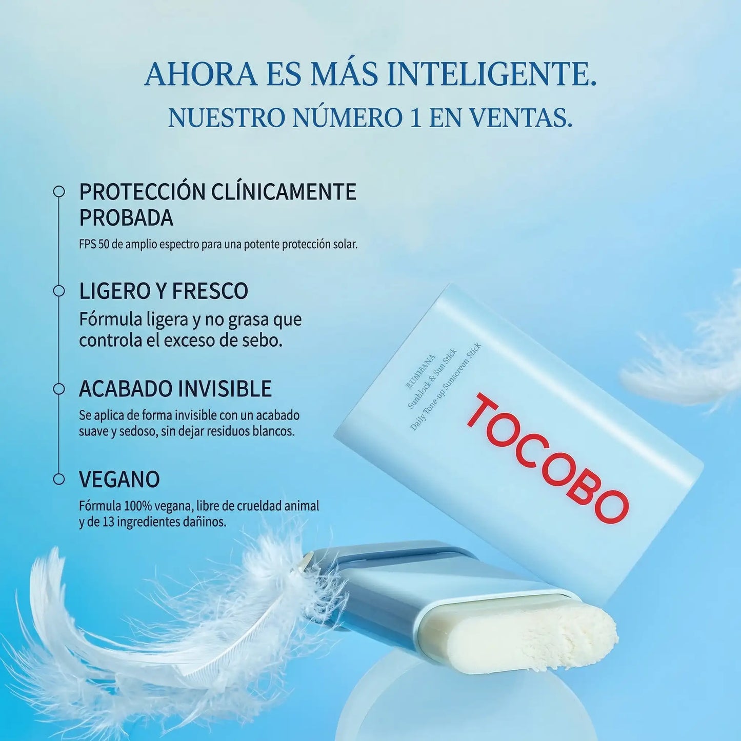 Tocobo® Piel Protegida, Suave & Sin Brillo Todo el Día