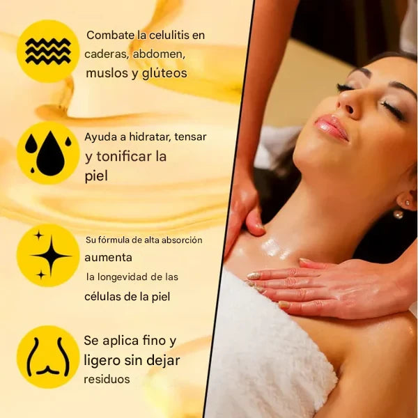 Transforma tu piel con el  Aceite Anticelulítico Natural